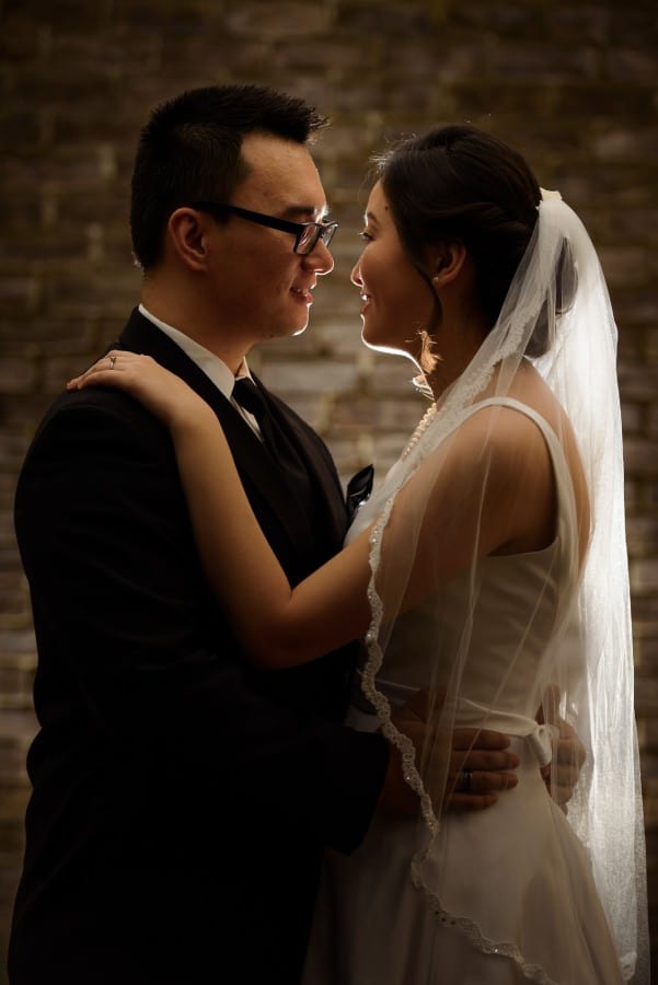 grand rapids indoor winter wedding photographer