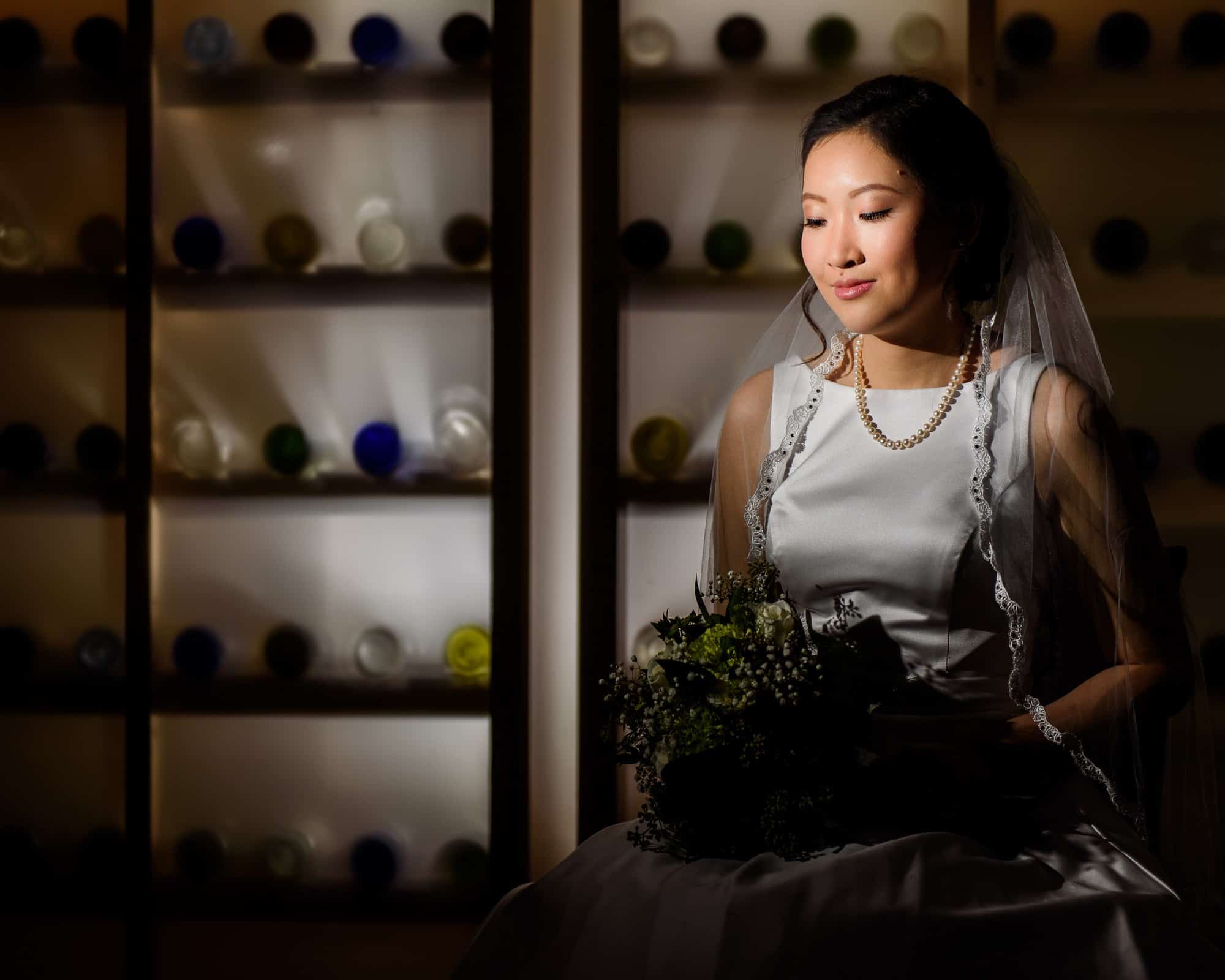 grand rapids indoor winter wedding photographer