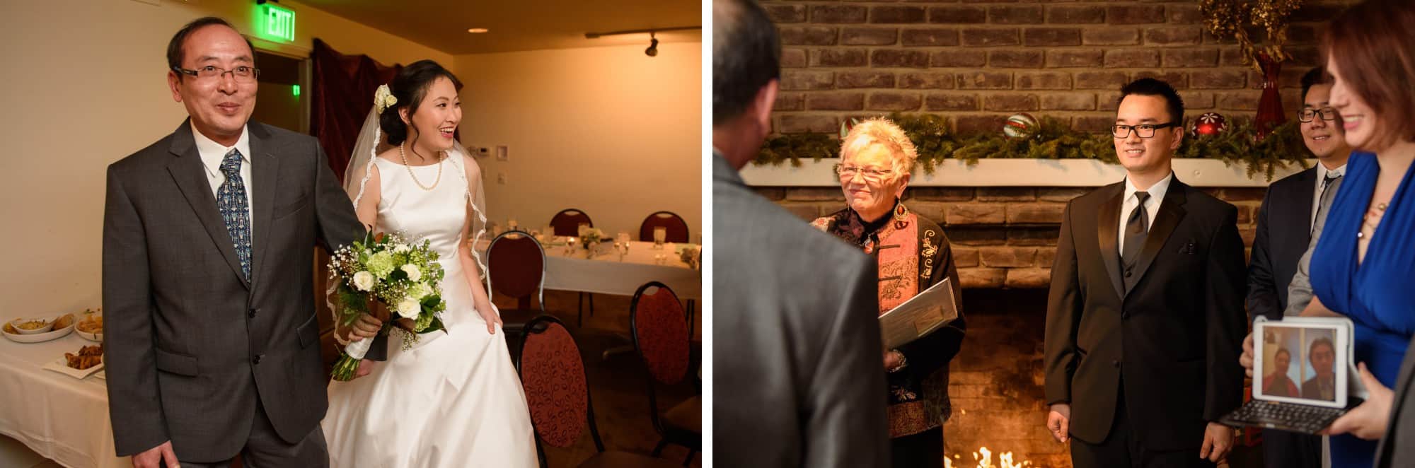 grand rapids indoor winter wedding photographer