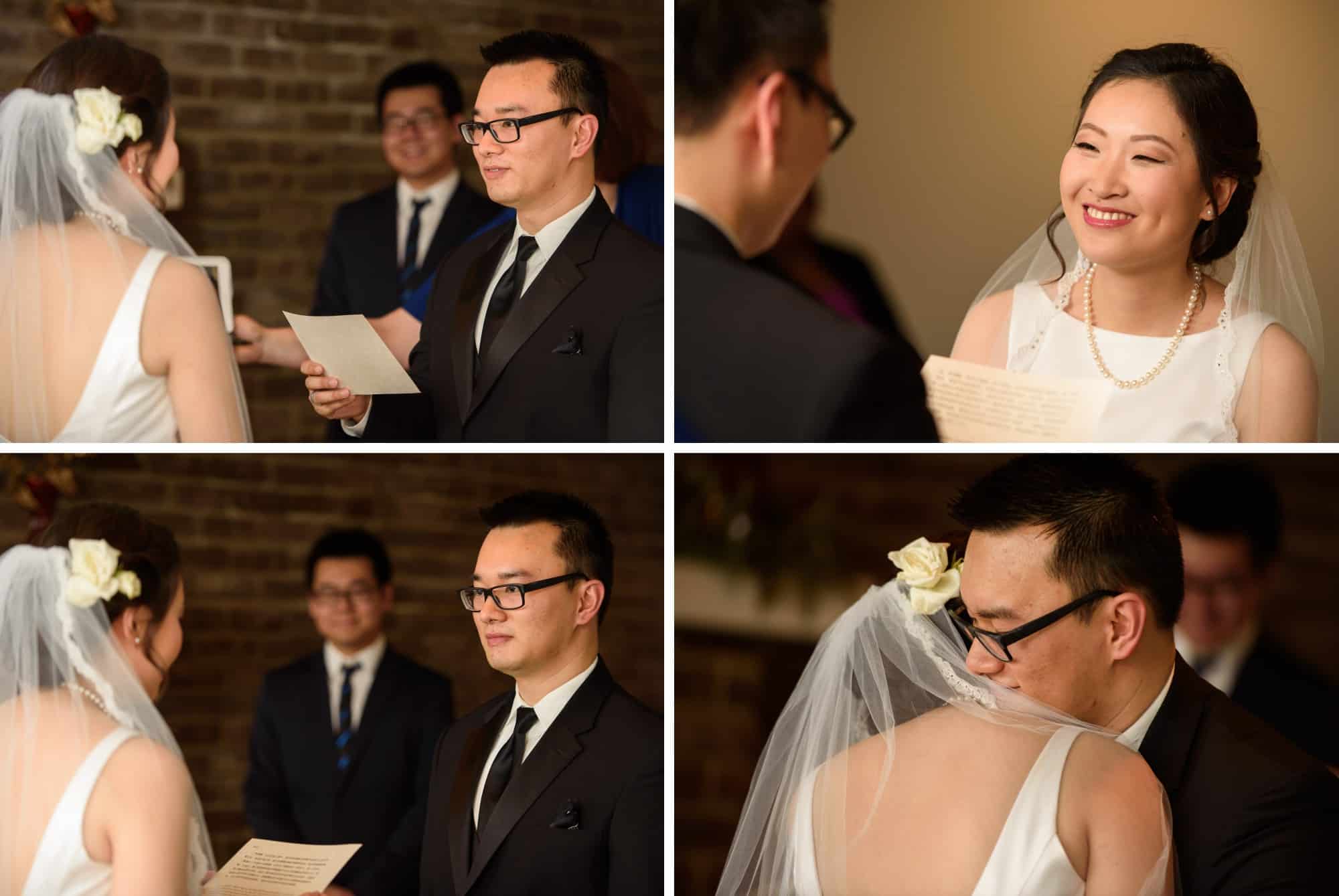 grand rapids indoor winter wedding photographer