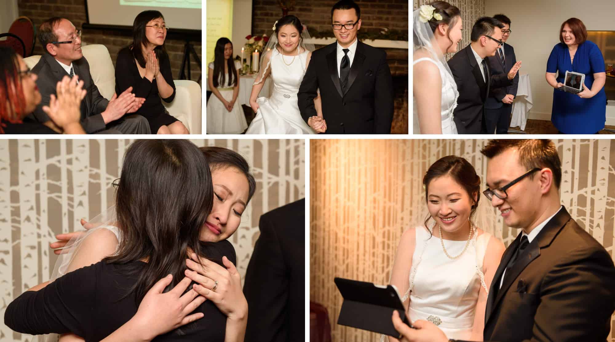 grand rapids indoor winter wedding photographer