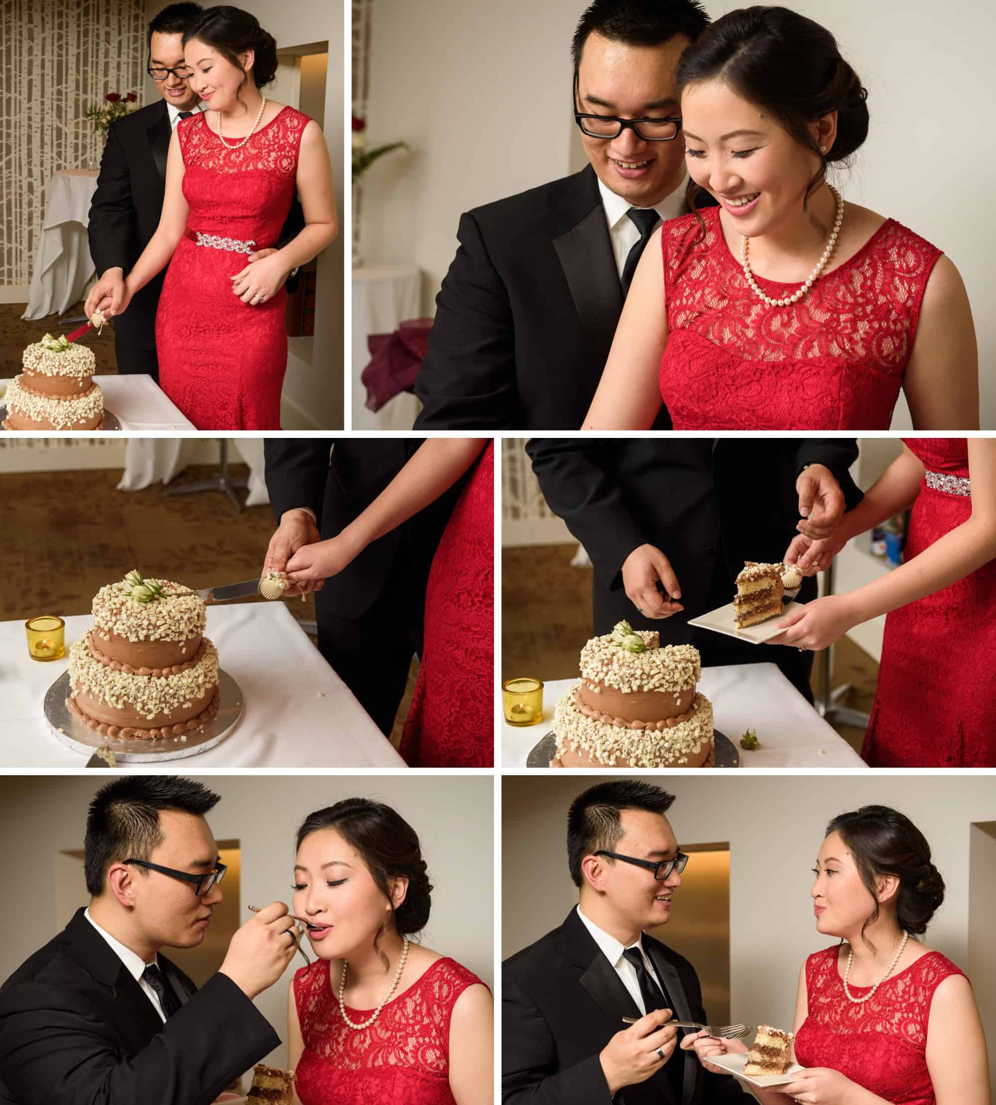 grand rapids indoor winter wedding photographer