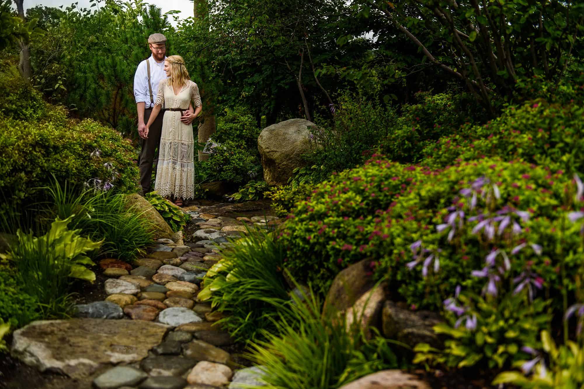 Meijer Gardens Woodland Shade Garden Wedding