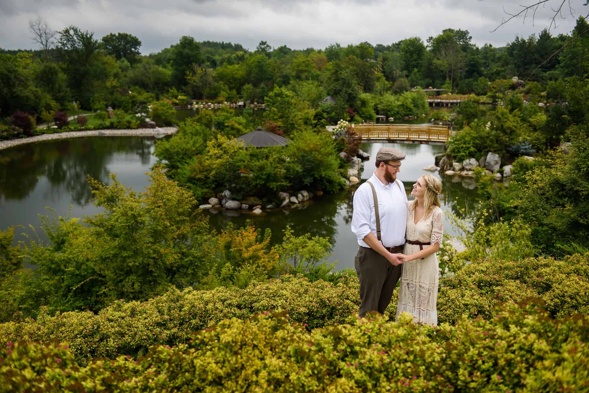 Meijer Gardens Woodland Shade Garden Wedding