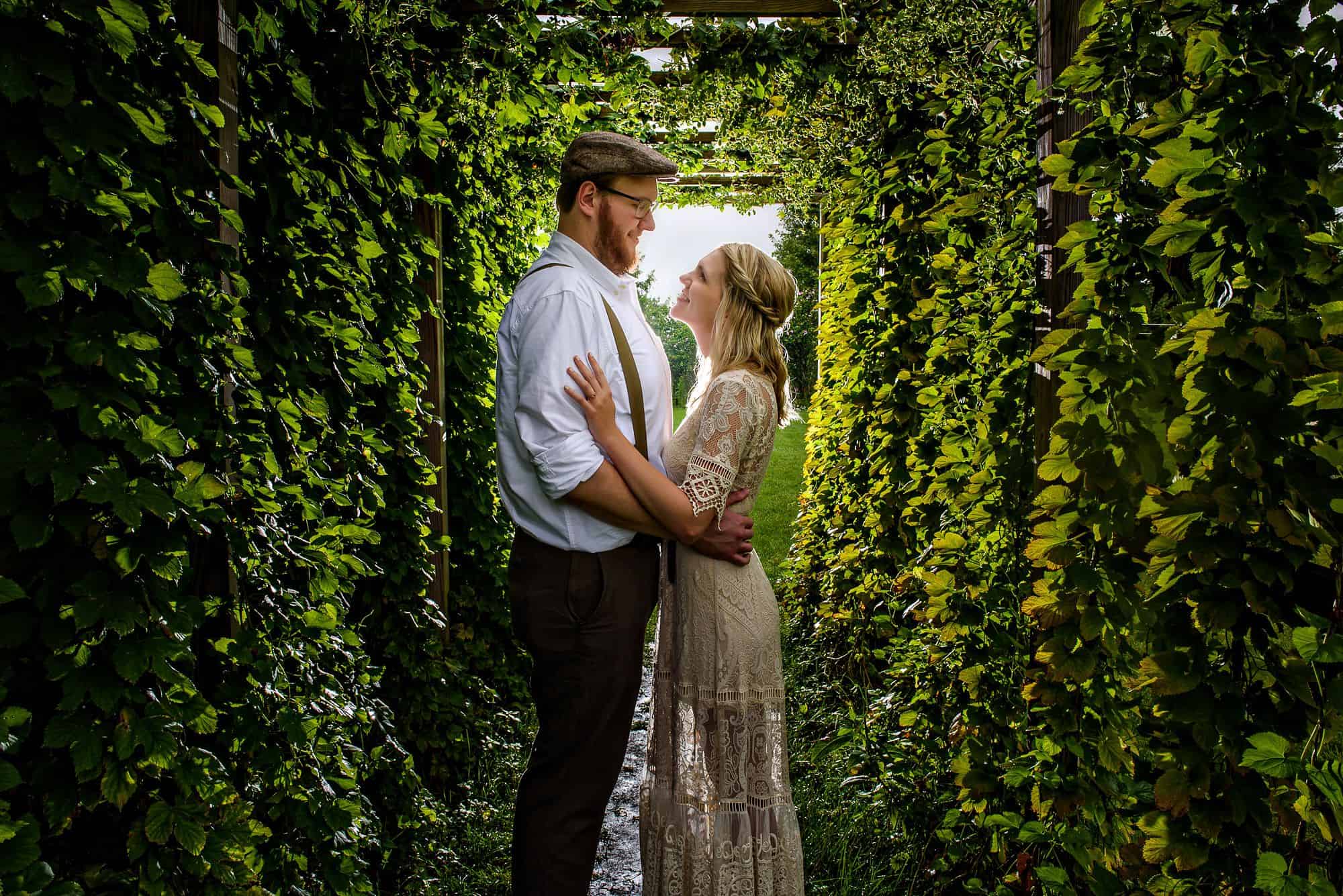 Meijer Gardens Woodland Shade Garden Wedding