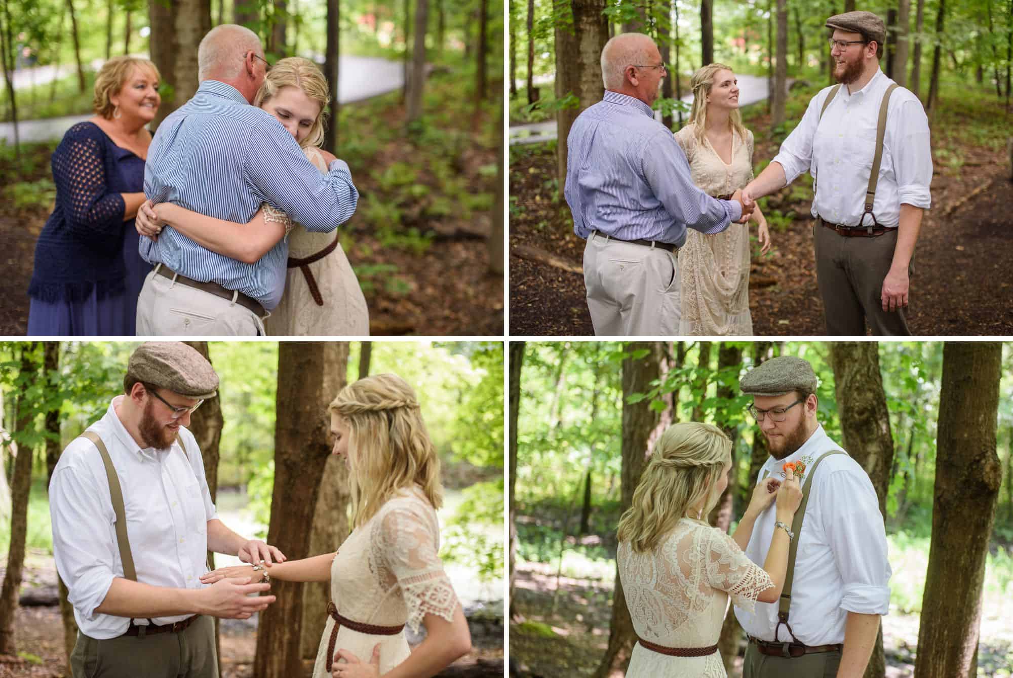 Meijer Gardens Woodland Shade Garden Wedding