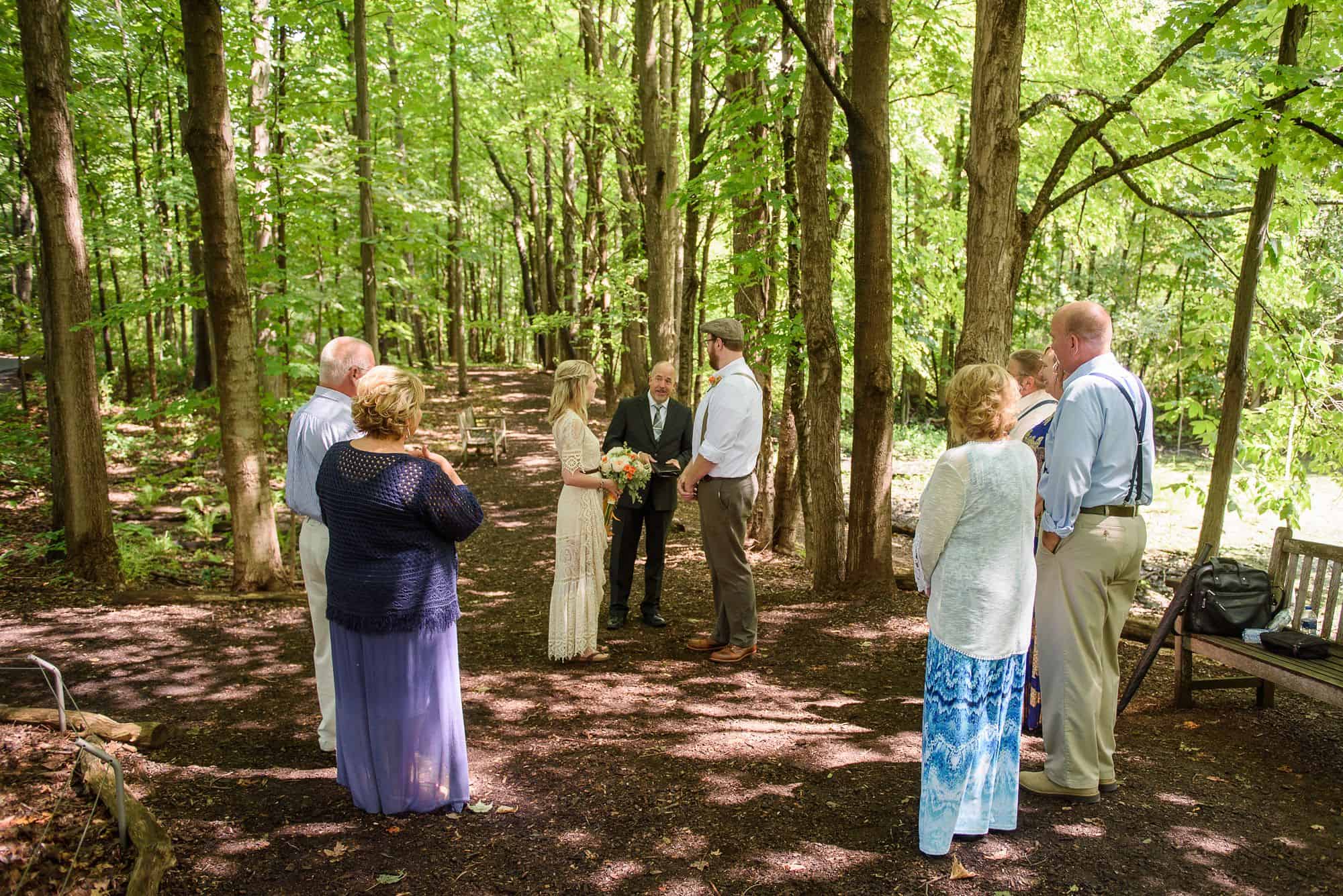 Meijer Gardens Woodland Shade Garden Wedding