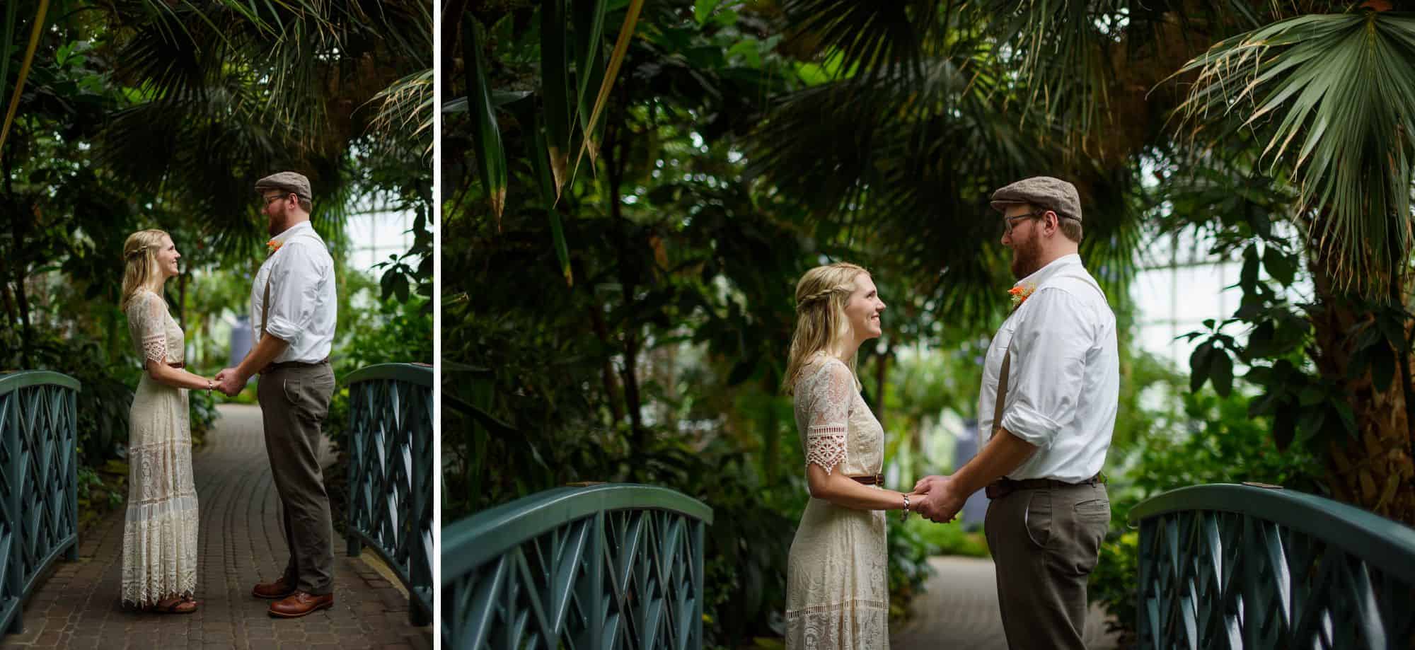 Meijer Gardens Woodland Shade Garden Wedding