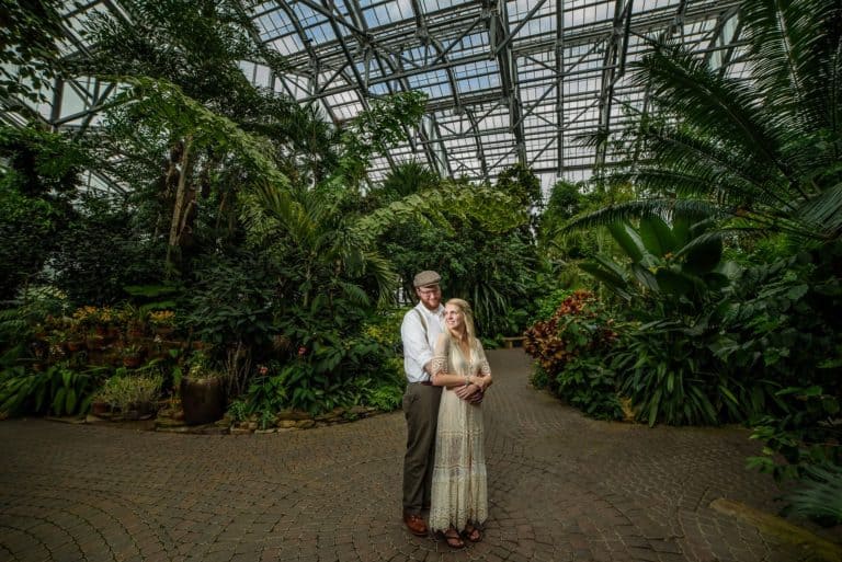 Meijer Gardens Woodland Shade Garden Wedding