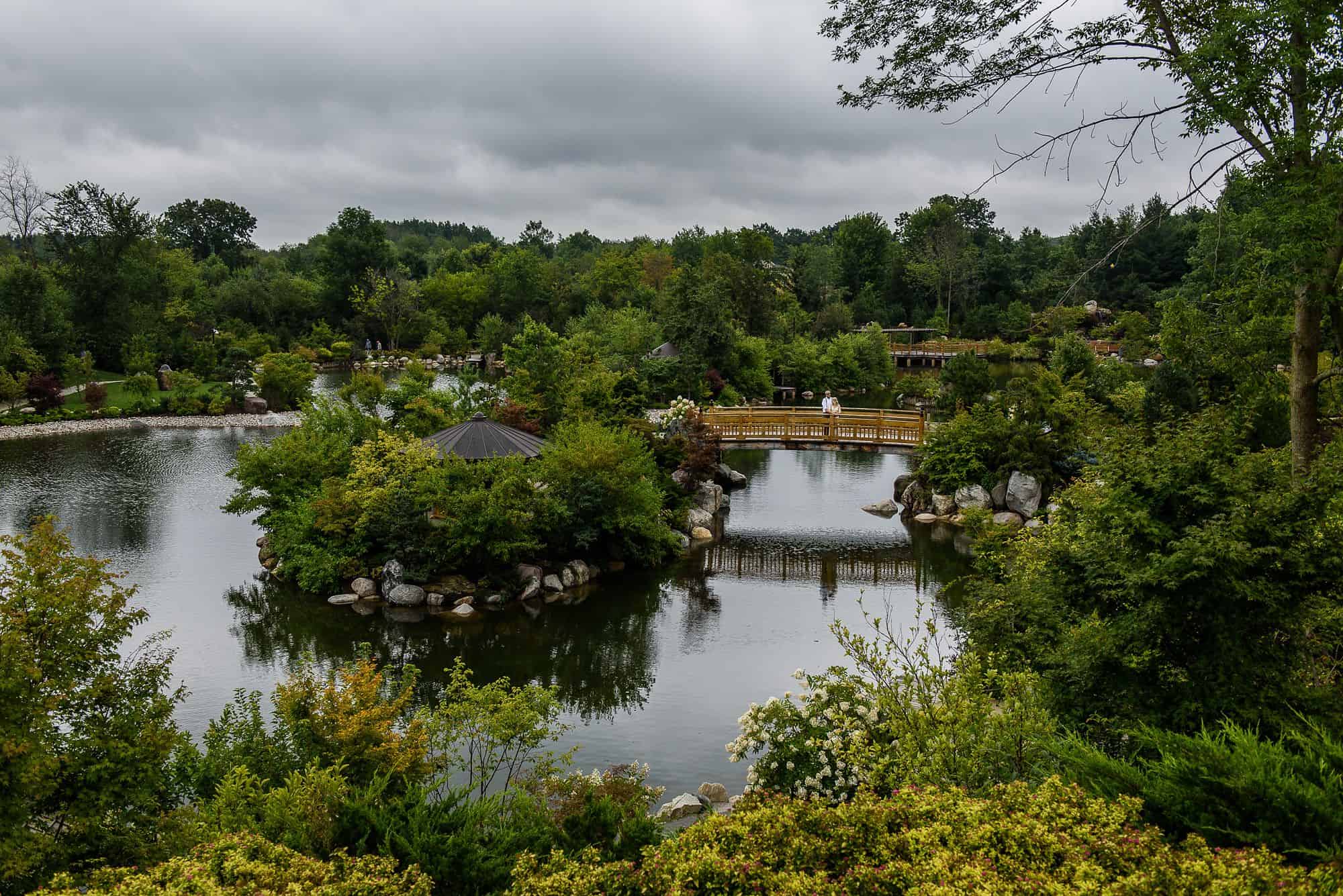 Meijer Gardens Woodland Shade Garden Wedding