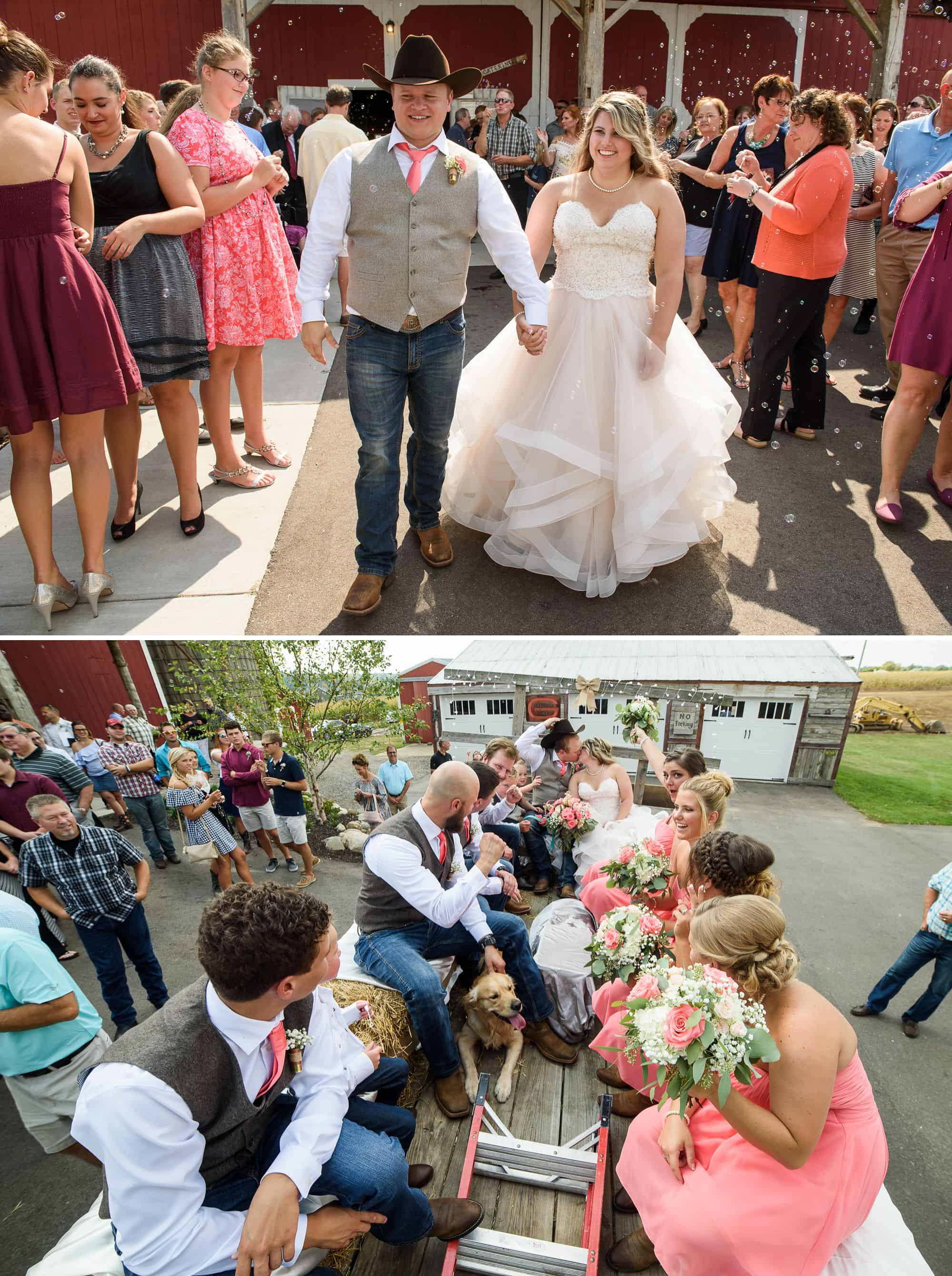 Scheltema Barn Wedding Caledonia MI