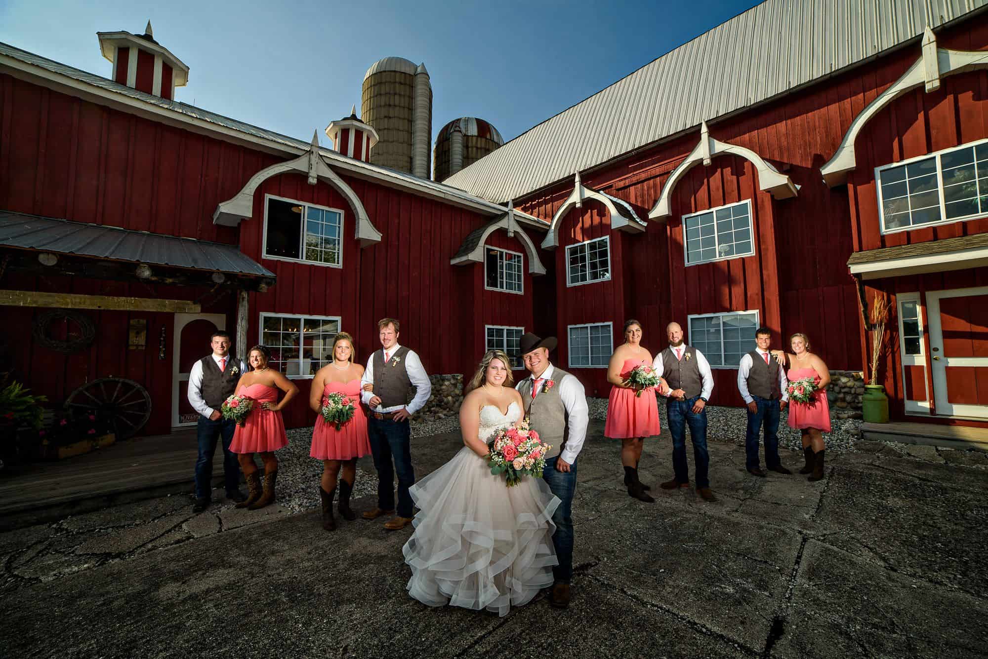 Scheltema Barn Wedding Caledonia MI
