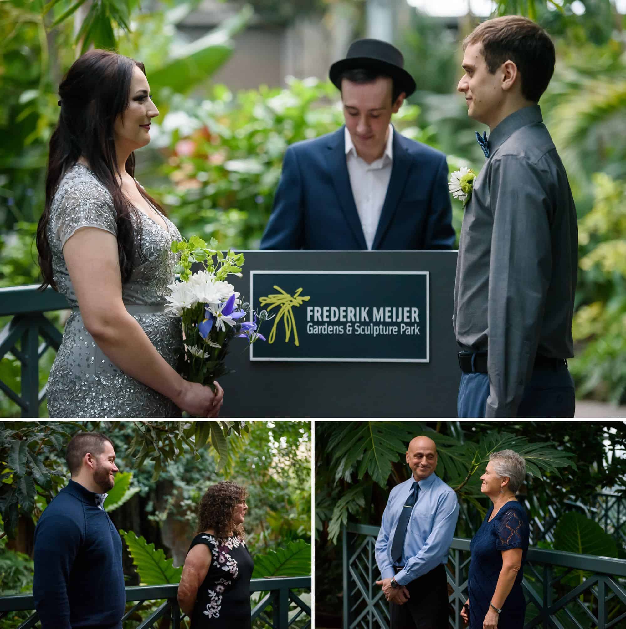 Meijer Gardens Tropical Conservatory Wedding