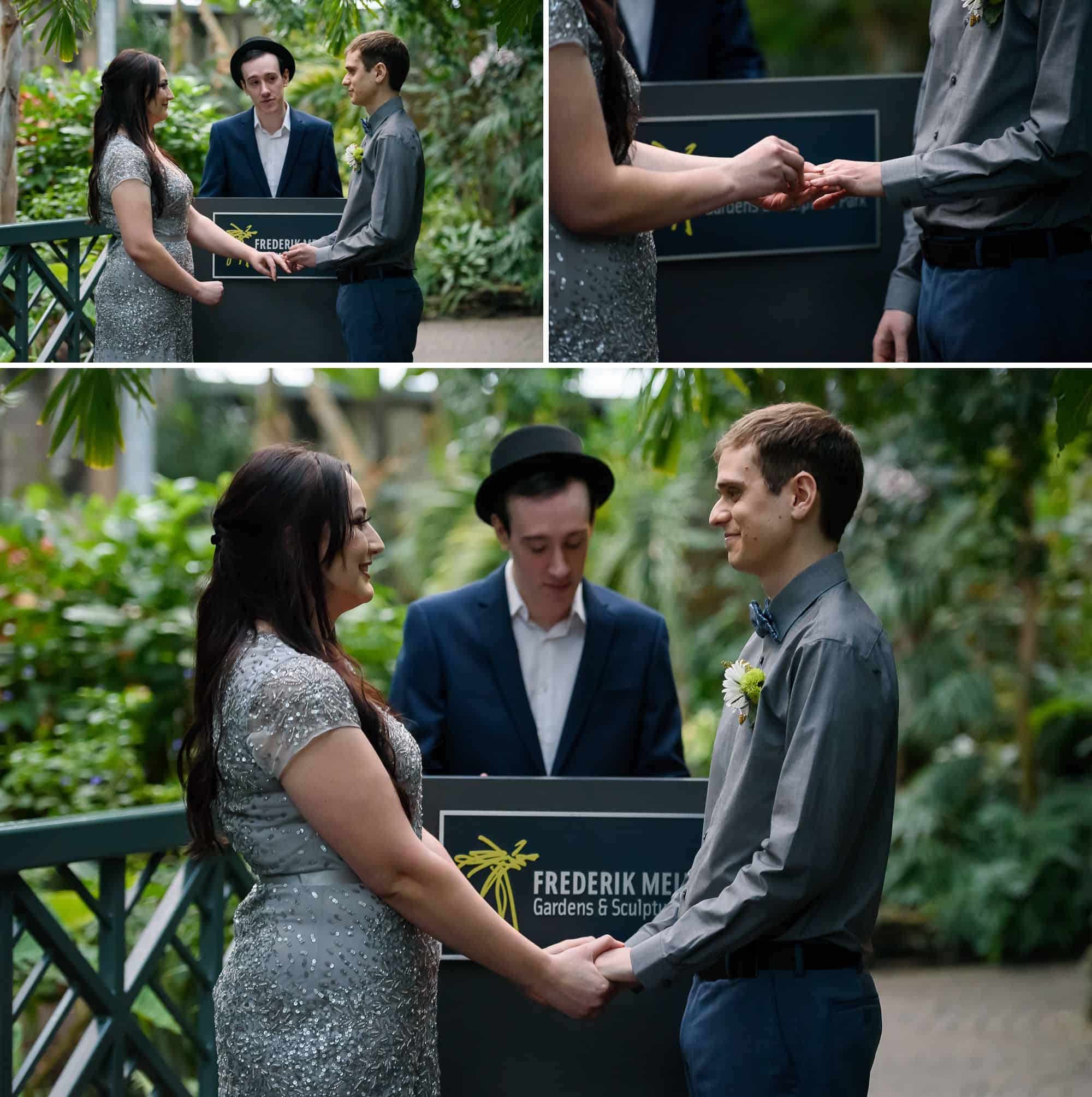 Meijer Gardens Tropical Conservatory Wedding