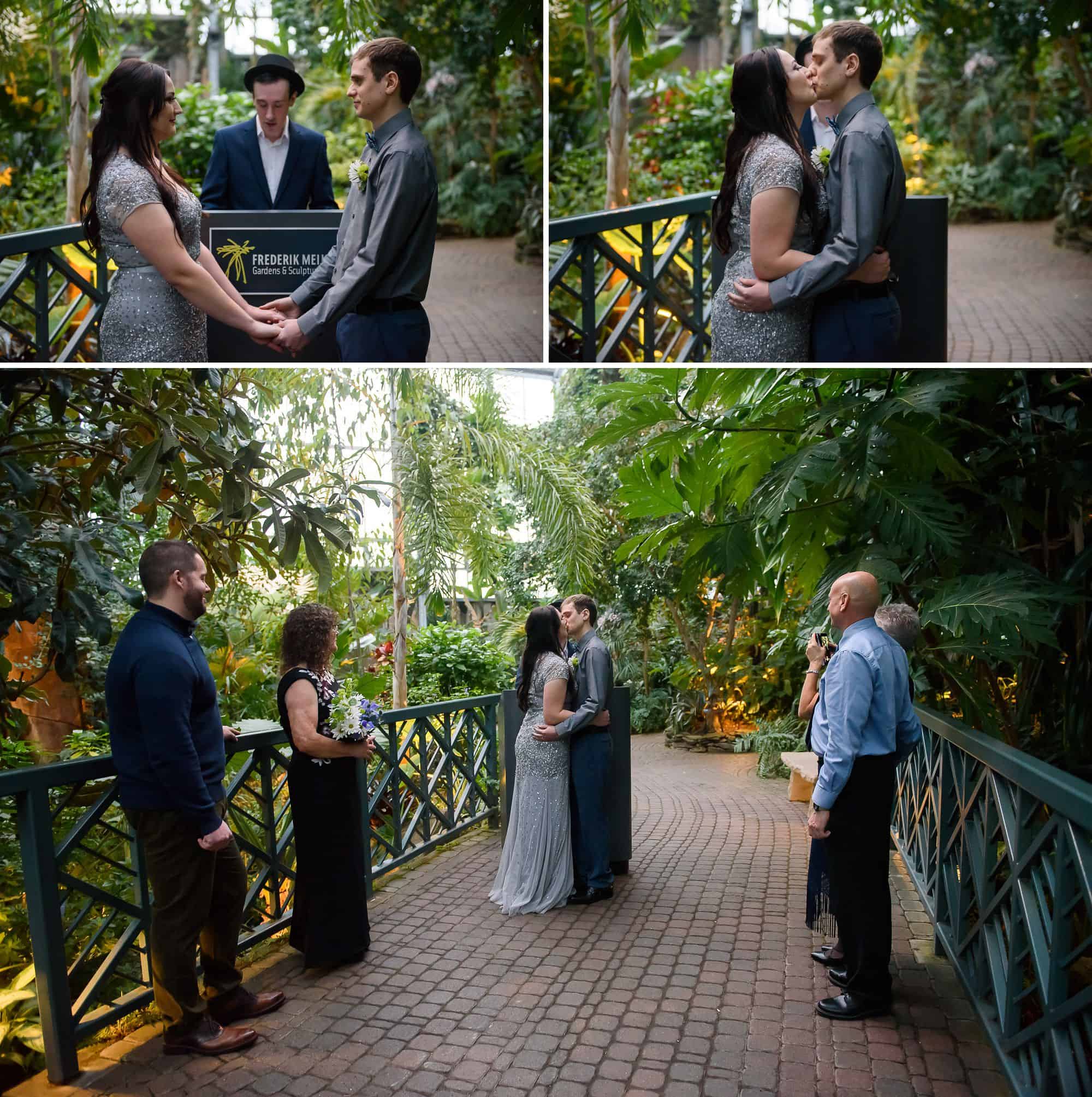 Meijer Gardens Tropical Conservatory Wedding