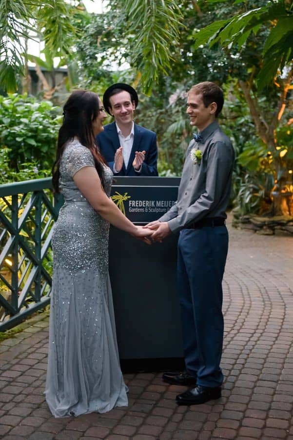 Meijer Gardens Tropical Conservatory Wedding