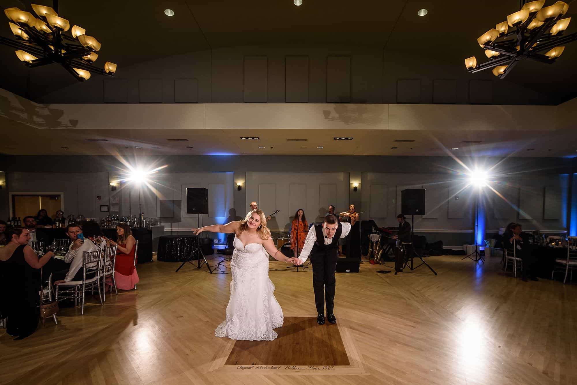 Shadowland on Silver Beach Wedding