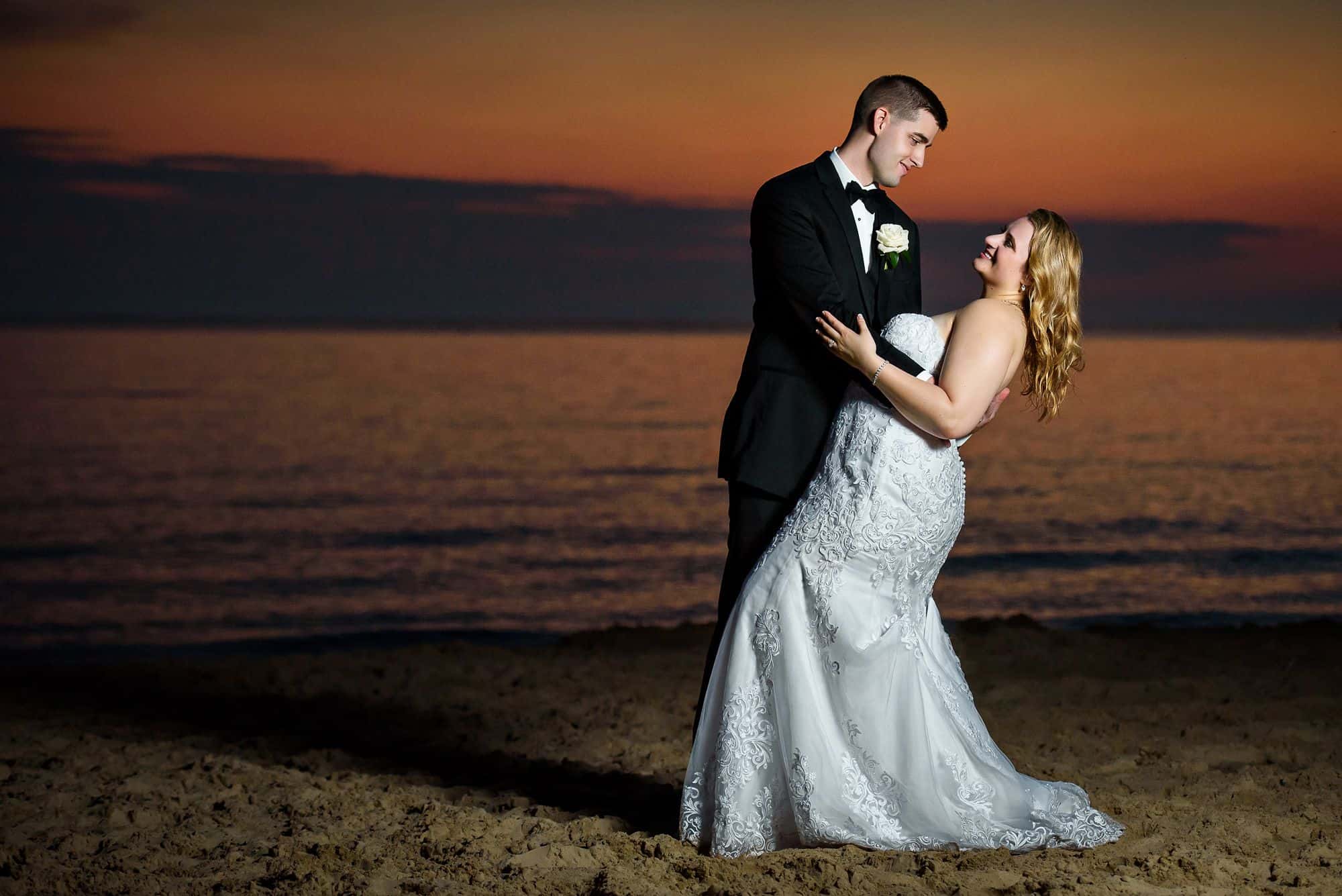 Shadowland on Silver Beach Wedding